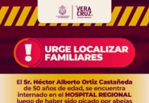 Solicita Ayuntamiento de Veracruz apoyo para localizar a familiares de paciente hospitalizado