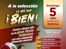 ¡Nos irá muy bien! Ayuntamiento prepara Festival Deportivo y Cultural para disfrutar del México vs Inglaterra