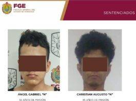 Condenan a 55 y 45 años de prisión a responsables de homicidio; Fiscalía suma 67 sentencias en siete días