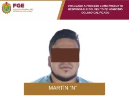 Presunto responsable de homicidio es vinculado a proceso en Uxpanapa
