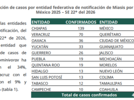 Veracruz, segundo lugar nacional en casos de gusano barrenador en humanos; acumula 70