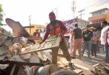 Fortalece Ayuntamiento de Veracruz limpieza y servicios en el Reforma