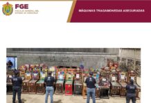 Golpe a la extorsión: aseguran 71 máquinas tragamonedas en cuatro municipios de Veracruz