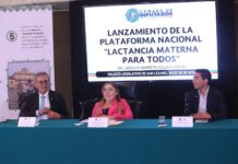 Presenta Mónica Herrera la Plataforma Nacional “Lactancia materna para todos”