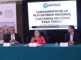 Presenta Mónica Herrera la Plataforma Nacional “Lactancia materna para todos”
