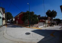 Entrega Daniela Griego primera obra de pavimentación integral realizada con recursos federales