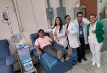 Transfusiones de sangre mantienen con vida a Hilario en IMSS Veracruz Norte