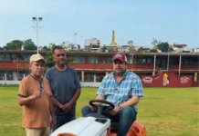 Entregan tractopodador a la Dirección de Juventud y Fomento Deportivo en Tantoyuca