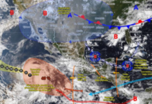 Onda Tropical 34 traerá lluvias muy fuertes este lunes y martes: Conagua