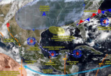 Lluvias este lunes en la entidad veracruzana: Conagua