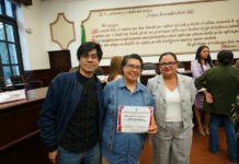 En Sesión Solemne, Cabildo entregó estímulos a personas ganadoras de las convocatorias culturales 2026