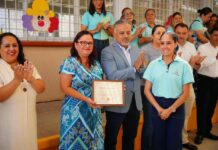 Invierte Ayuntamiento 22 millones de pesos en infraestructura escolar; entrega Daniela Griego aula en jardín de niños