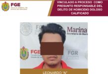 Vinculado a proceso presunto responsable de homicidio doloso calificado en Fortín de las Flores
