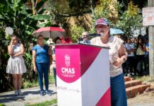 Daniela Griego da inicio a obra de rehabilitación sanitaria en Infonavit Pomona