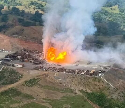Exigen prohibir fracking tras incendio de pozo Krem-1 en Las Choapas; 29 comunidades afectadas