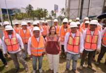 Rocío Nahle da el banderazo de inicio de la ampliación del World Trade Center Veracruz
