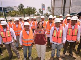 Rocío Nahle da el banderazo de inicio de la ampliación del World Trade Center Veracruz