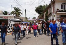 Autoridades municipales recorren la colonia Lomas de Casa Blanca; dan seguimiento a gestiones ciudadanas en territorio