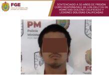 Lo sentencian a 50 años de prisión por doble homicidio doloso calificado y lesiones dolosas calificadas