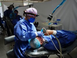 En colaboración con la IP y profesionales de la salud bucal, Ayuntamiento llevó servicios a familias del Fovissste