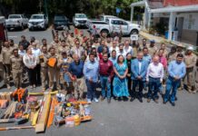 Realiza la CMAS inversión histórica en equipamiento del personal