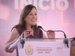 Rocío Nahle inaugura ciclo escolar; 2 millones de estudiantes regresan a clases