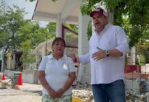 Roberto San Román supervisa avances de la rehabilitación del Cementerio Municipal de Tantoyuca