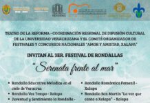Festival Nacional de Rondallas Serenata frente al mar en el Teatro de la Reforma