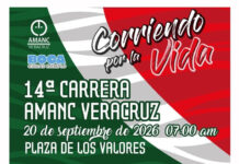 AMANC Veracruz invita a participar en la 14ª Carrera “Corriendo por la Vida”