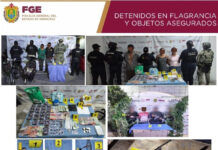 29 detenidos en 38 cateos, en 23 municipios de Veracruz, reporta FGE