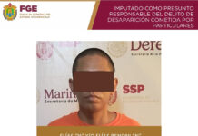 Prisión preventiva a presunto responsable de desaparición en Poza Rica