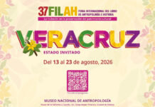 Veracruz, invitado de honor, mostrará su riqueza cultural en la 37.ª Feria Internacional del Libro de Antropología e Historia