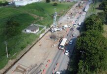 Por concluir, construcción del Distribuidor Vial de Acceso al Puerto de Veracruz