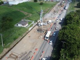 Por concluir, construcción del Distribuidor Vial de Acceso al Puerto de Veracruz