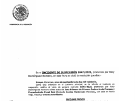Juez federal Alejandro Quijano ampara a Roly Domínguez Romero, presunto cerebro del Cartel Inmobiliario; sólo tendrá que pagar una fianza de 4 mil pesos