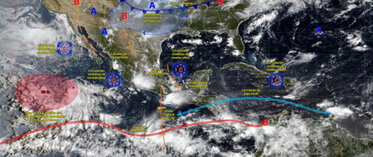 Lluvias este miércoles en Veracruz: Conagua
