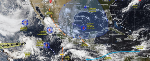 Tormentas este martes en Veracruz: Conagua
