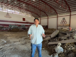 Supervisa Roberto San Román la remodelación integral del Auditorio Luis Donaldo Colosio