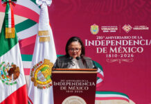Conmemora Ayuntamiento el 216.° aniversario del inicio de la Independencia; llama Alcaldesa a defender la soberanía nacional