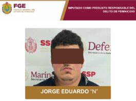Prisión preventiva a presunto responsable de feminicidio en Veracruz