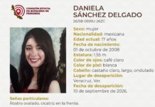 Daniela afirma que se encuentra bien y niega estar desaparecida