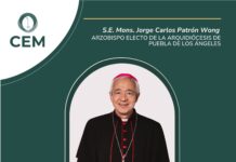 Jorge Carlos Patrón Wong será el nuevo arzobispo de Puebla