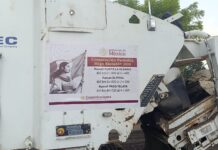 Mejora SICT Veracruz caminos en San Rafael, con el megabachetón 2026