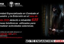 Inhabilitan 635 líneas telefónicas vinculadas a extorsiones en Veracruz durante agosto