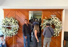 Despiden al diputado federal Zenyazen Escobar en Xalapa