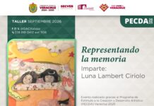 Invita la SECVER a taller sobre la memoria y los recuerdos en la GACX