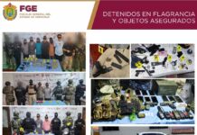51 cateos en 33 municipios de Veracruz dejan 42 detenidos y fortalecen acciones contra el delito