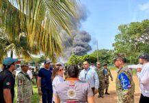 Explosión en Jáltipan: fuego retrasa el rescate de los tres trabajadores fallecidos