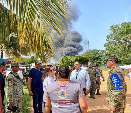 Explosión en Jáltipan: fuego retrasa el rescate de los tres trabajadores fallecidos