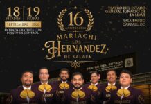 Invita la SECVER a celebrar el 16° Aniversario del Mariachi Los Hernández de Xalapa